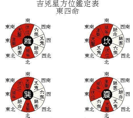 離命女|聞道國學：風水學東西四命與東西四宅，命卦計算附男。